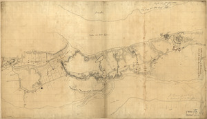 A tracing relating to Fort Washington or Knyphausen