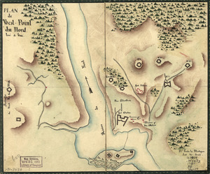 Plan de West-Point du nord, levé a vue