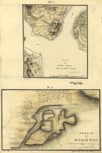 Plan of Perth Amboy from an actual survey. Sketch of Bonham Town
