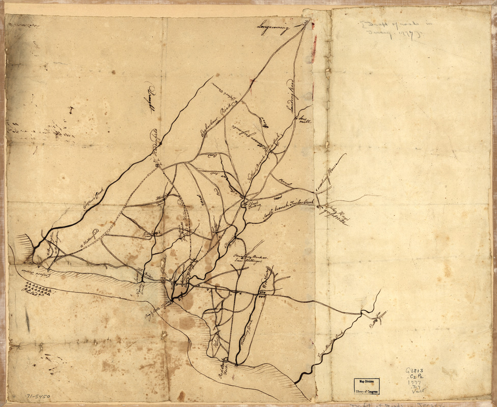 Draft of roads in New Jersey