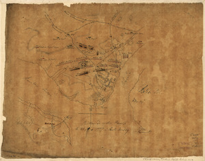Position de notre camp le 24 juin 1777 à Perth Amboy