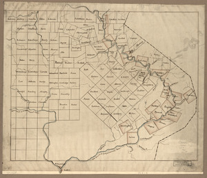 The Part of Pennsylvania that lies between the forks of the Susquehannah, divided into townships