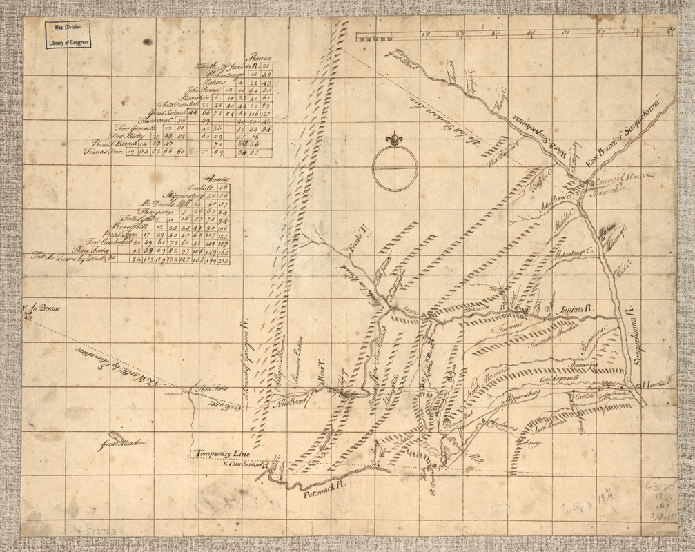 Mr. Armstrong's rough draft of the country to the west of Susquehanna