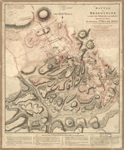 Battle of Brandywine in which the Americans were defeated