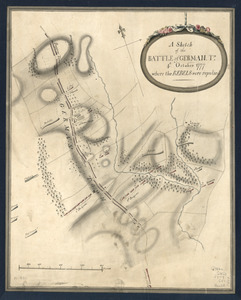 A Sketch of the Battle of German. Tn