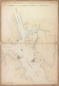 A plan of Portsmouth Harbour in the province of Virginia