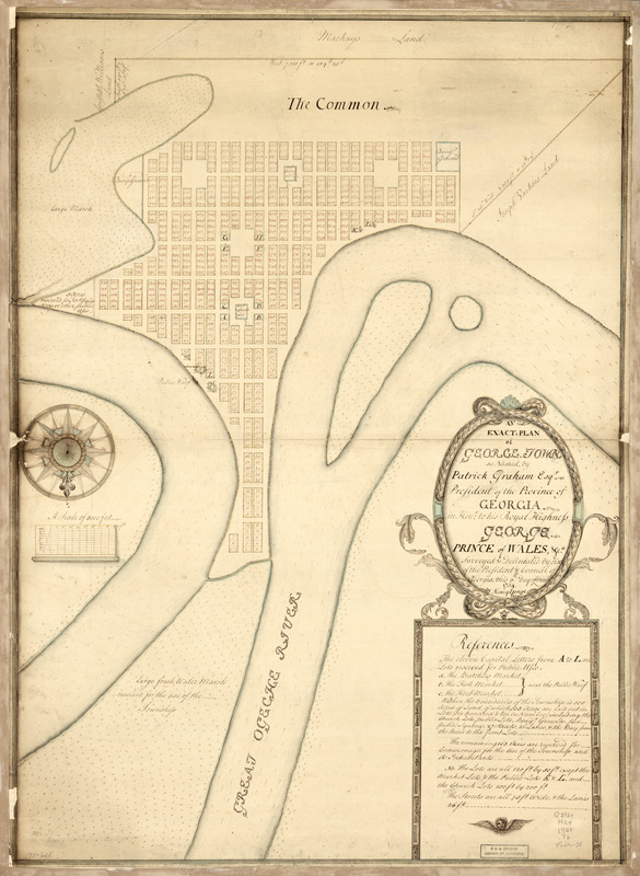An exact-plan of George-Town