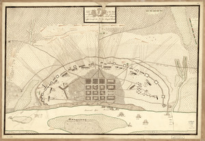Plan of the French and rebells sieg[e] of Savannah in Georgia, in South [sic] America, deffend