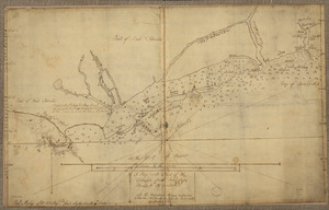 A map with part of the Florida coast from Cape Blaise to Apalachie