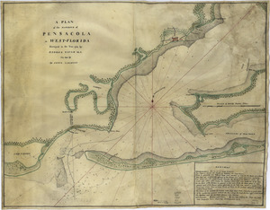 A plan of the harbour of Pensacola in West-Florida