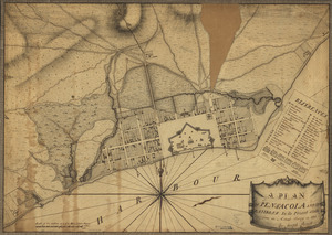 A plan of Pensacola and its environs in its present state