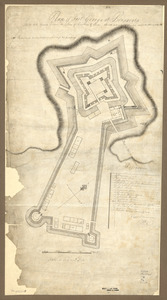 Plan of Fort George at Pensacola