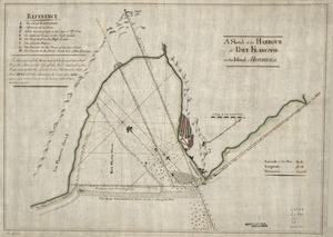 A Sketch of the harbour of Port Francoise on the Island of Hispaniola