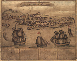 't Eÿland Curacao, anno 1800