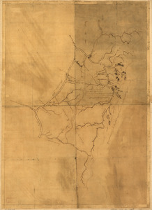 A map of the land abt. Red Stone and Fort Pitt