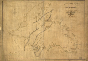 A map of Potomack and James rivers in North America shewing their several communications with the navigable waters of the new province on the river Ohio