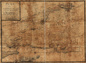 Plan du canton de Plimouth et partie des Baradéres