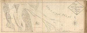 Plan of the inlet, strait, & town of St. Augustine