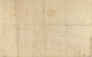 Plano geométrico de la boca de monos y puertos de Charguaramas y Carenero en la Ya. de Trinidad
