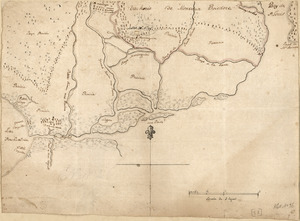 Map of the Rigolet and the mouth of the Pearl River, Louisiana and Mississippi