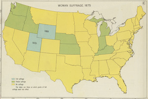 Woman suffrage, 1875