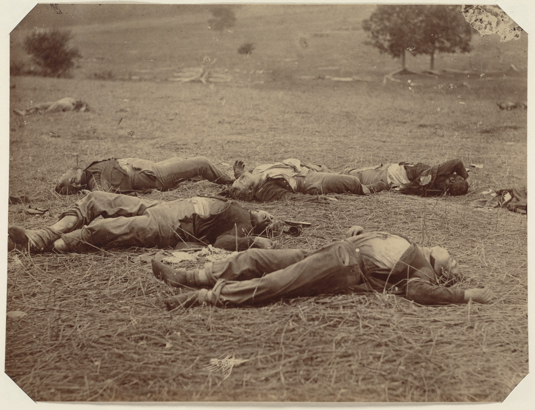 Union dead at Gettysburg
