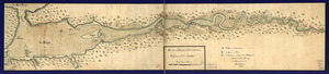 Plan of the river of Annapolis Royal in Nova Scotia