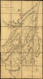 A map containing part of the Provinces of New York and New Jersey