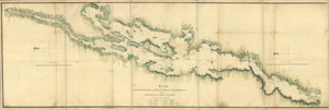Plan, Lake Champlain from Fort St. John's to Ticonderoga