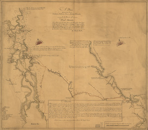 A plan of part of the rivers Tombecbe, Alabama, Tensa, Perdido, & Scambia in the province of West Florida