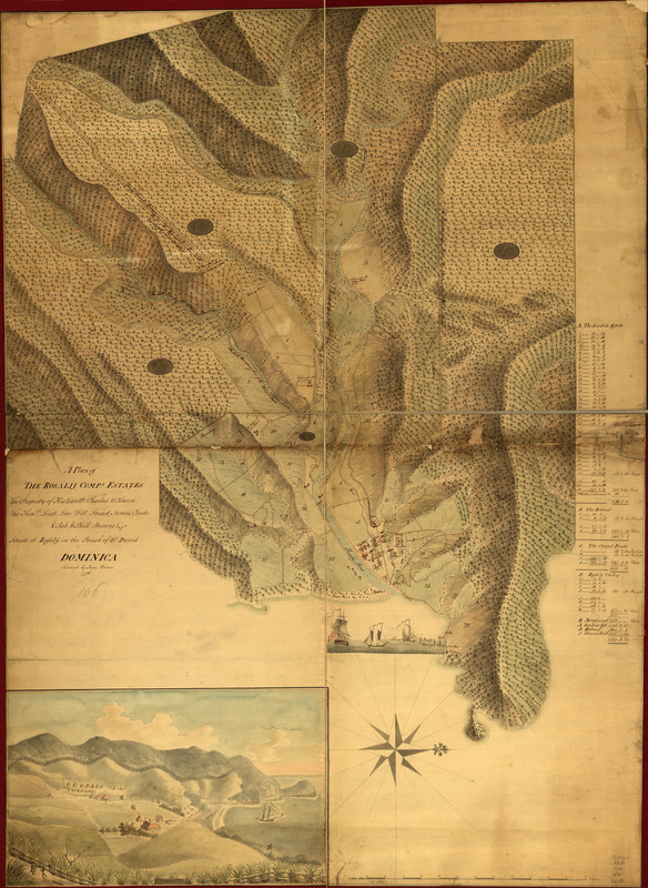 A Plan of the Rosalij Compy. Estates