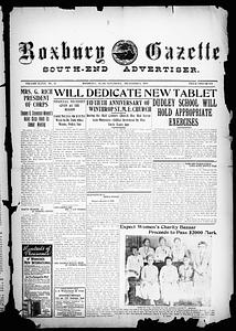 Roxbury Gazette and South End Advertiser