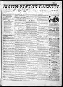 South Boston Gazette, October 06, 1849
