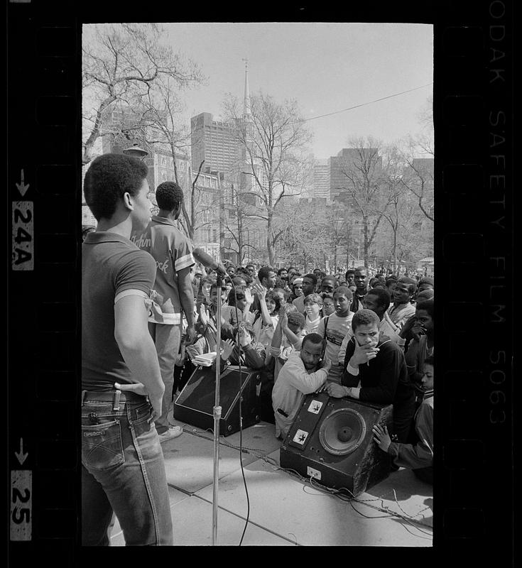 Anti-war rally, Boston Common