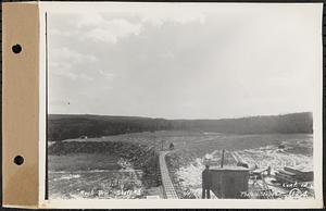 Contract No. 12, Sinking Shafts 2 (Holden), 3 (Holden), and 4 (Rutland) for Wachusett-Coldbrook Tunnel, muck pile, Shaft 2, Holden, Mass., Jan. 5, 1928