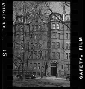 Hotel Agassiz, 191 Commonwealth Avenue, Boston, Massachusetts