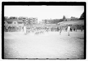 Football game, Ronan Park, Dorchester