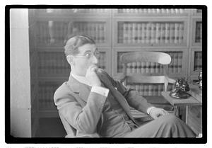 Leo Schwartz, legal advisor to Police Commissioner E.C. Hultman at headquarters