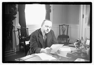 Hurley, John L. Lieutenant Governor of Mass, Mayor of Fall River 1933-34