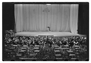Dancer on stage