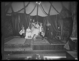Waban historical collection, glass plate negatives - Theatrical Production -