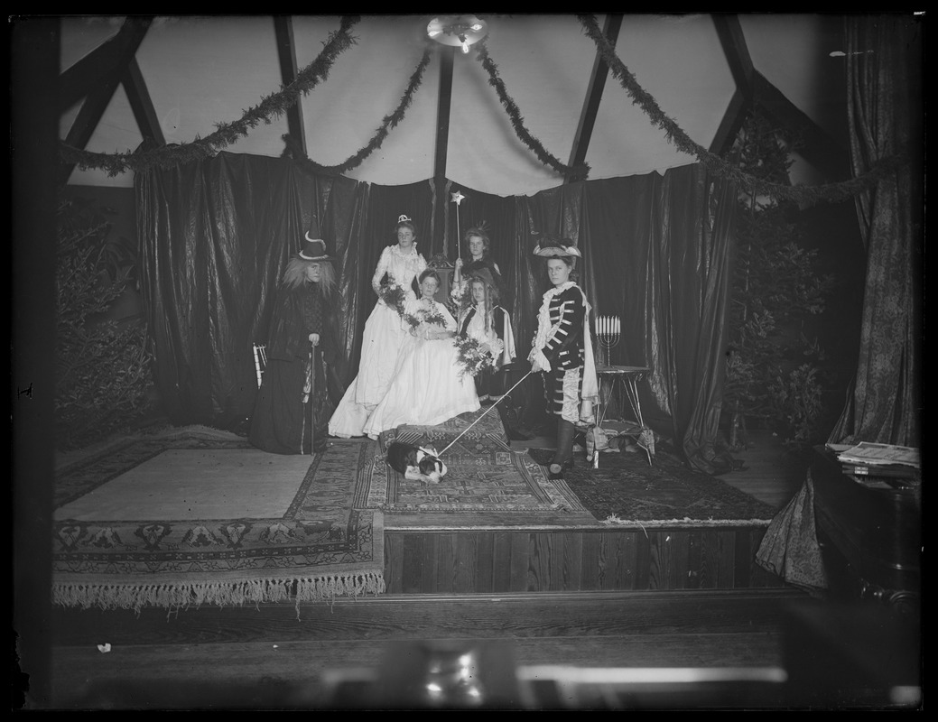 Waban historical collection, glass plate negatives - Theatrical Production -