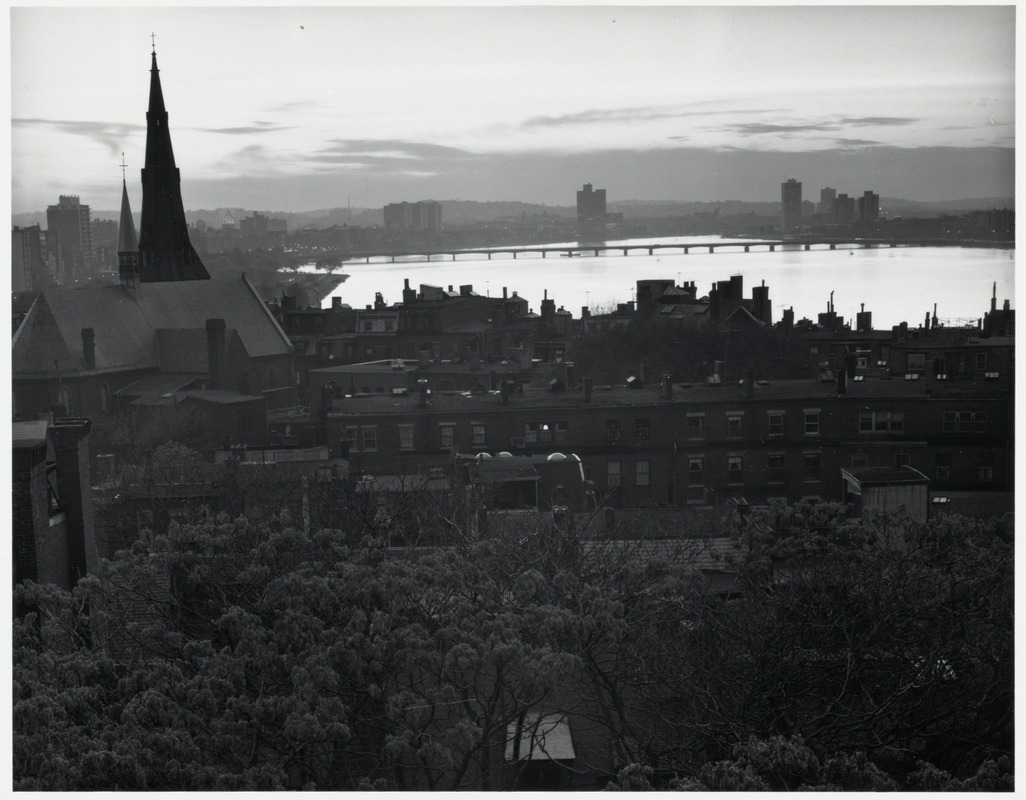 View from Beacon Hill west toward Charles River