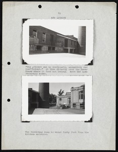 Essential repairs to Long Island Hospital as of June 20, 1940. VI - New laundry