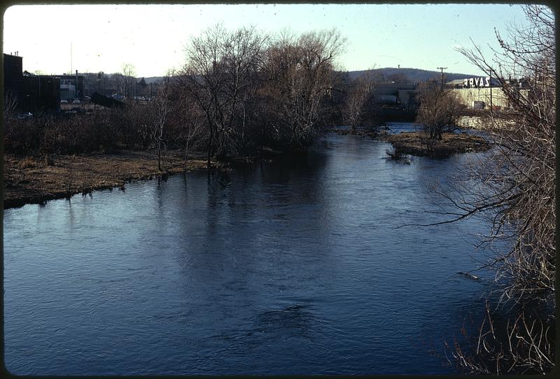 From bridge at Farwell/North St. - West toward Waltham