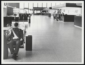 Northeast Terminal at 3PM - Service Men Wait All Night and Tuesday