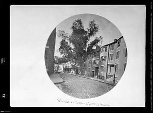 Copy negative of ca. 1920 photo titled "Charles Street looking toward Beacon"