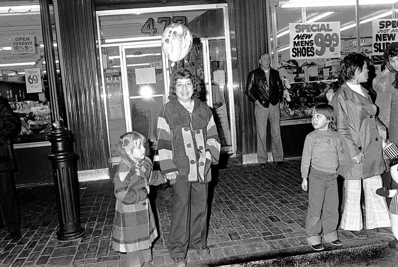 Parade at night