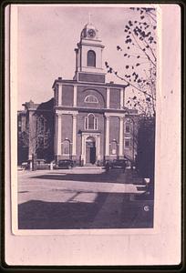 St. Stephen's Church, Hanover Street on Clark St., Boston North End