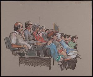 Courtroom scene
